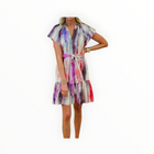 Suncoo Celena Dress - Mauve Rainbow