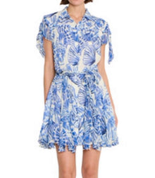 Amanda Uprichard Savannah Dress - Shell Print