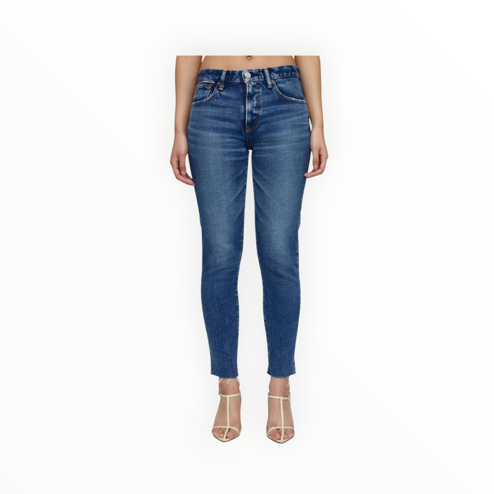 Moussy Vintage Caledonia Skinny Jeans - Blue