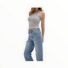 LNA Deniz Tank - Greyscale Stripe