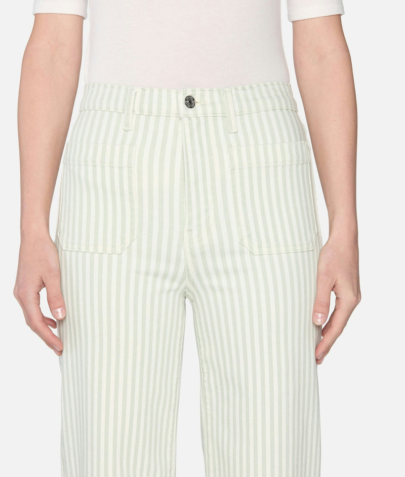 Frame The Anchor Pant - Seamist Stripe