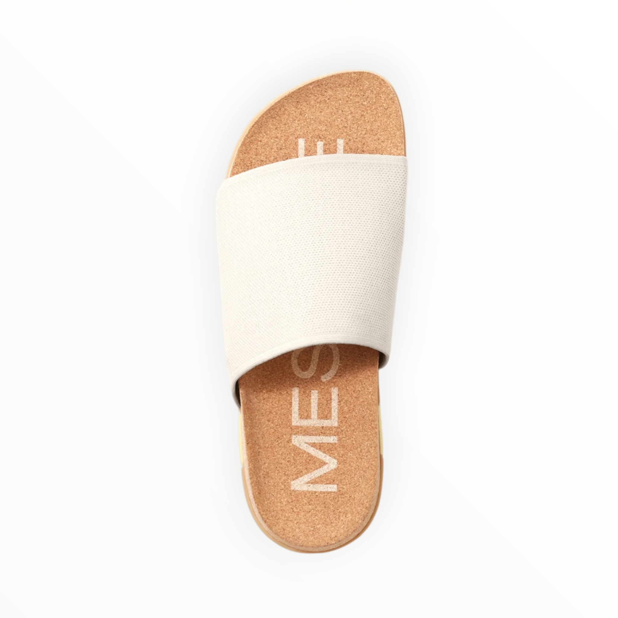 MESSAGE Footwear Shaw Slide - Creme Brûlée