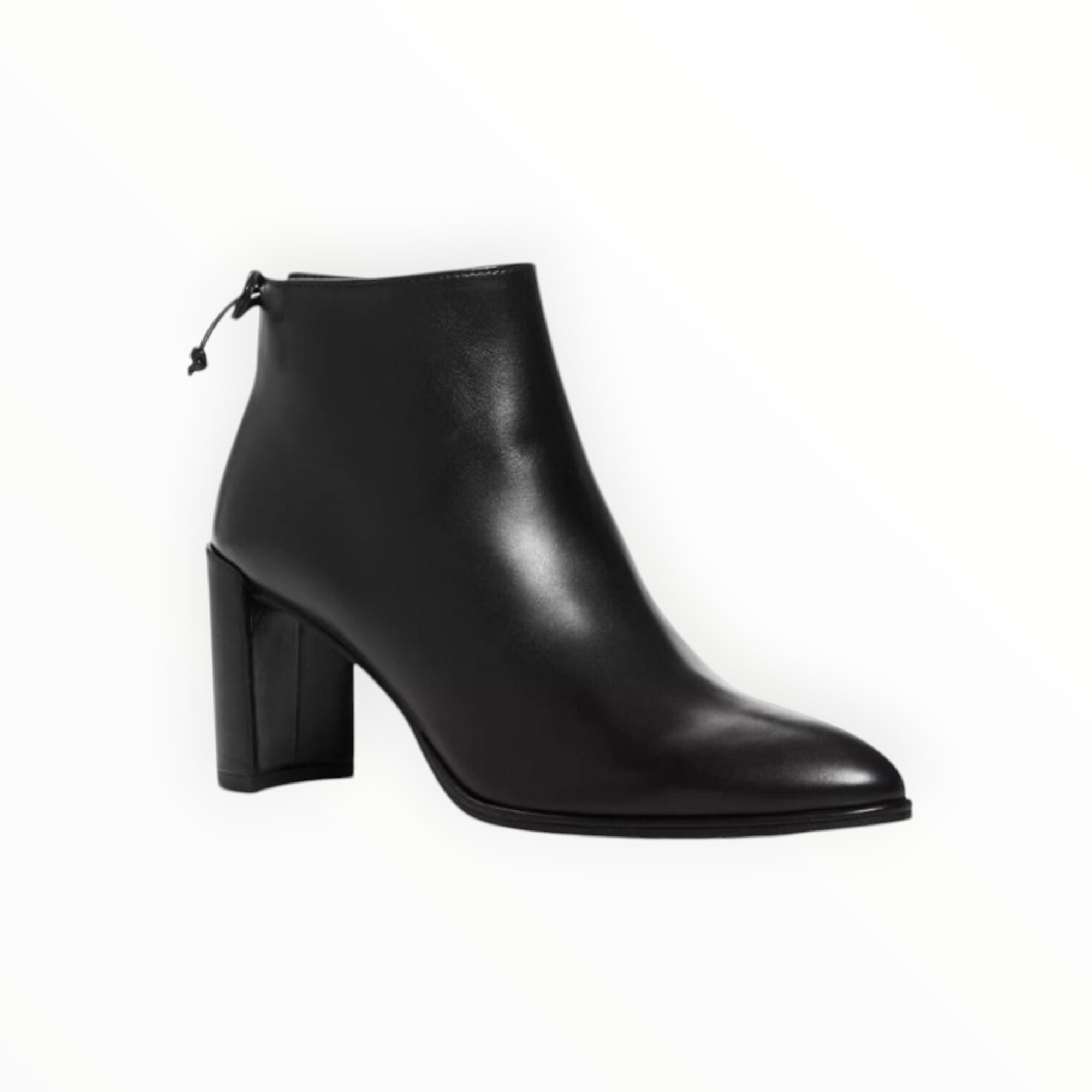 Stuart Weitzman Lofty Ankle Boot - Black Calf