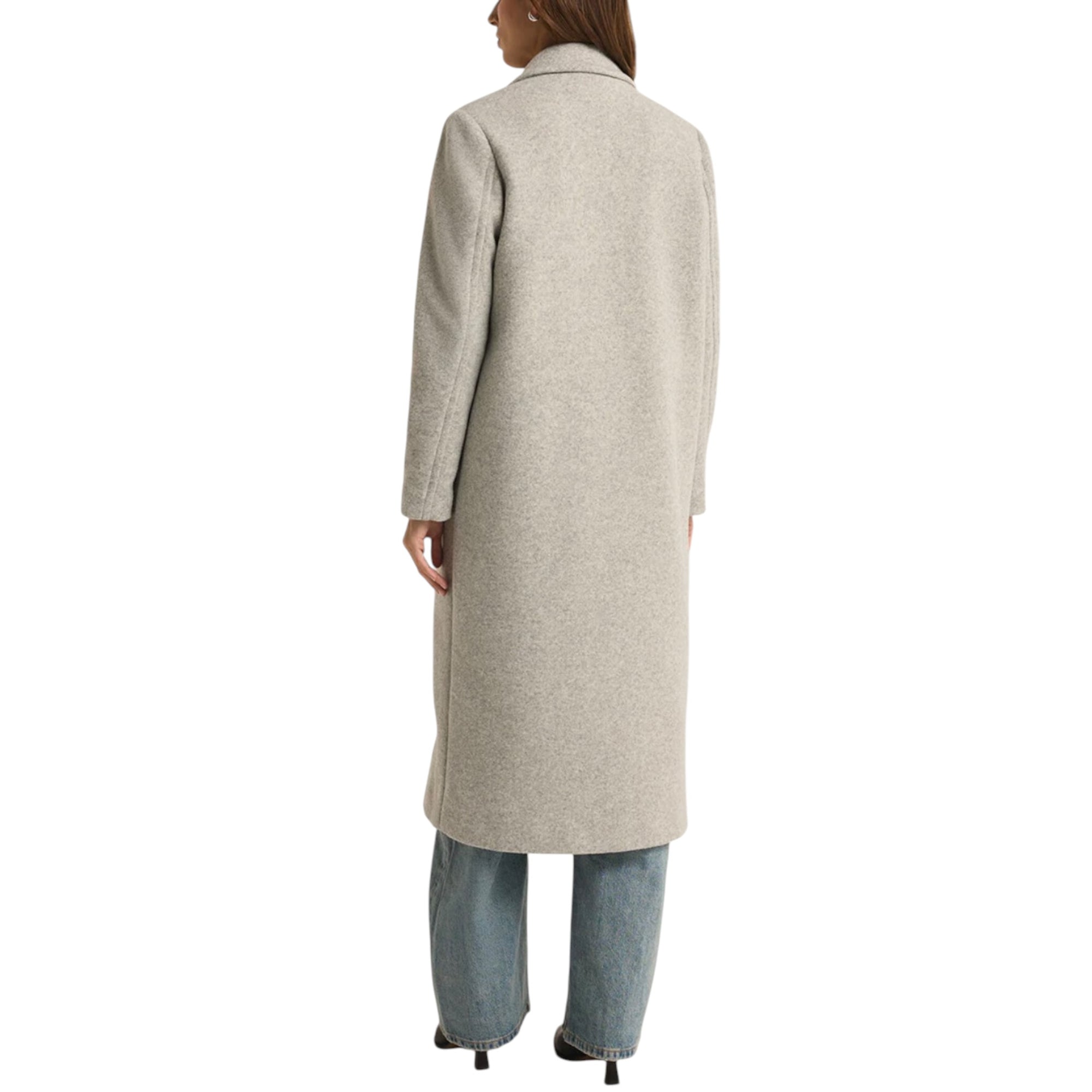 Z Supply Conway Plush Coat - Heather Grey