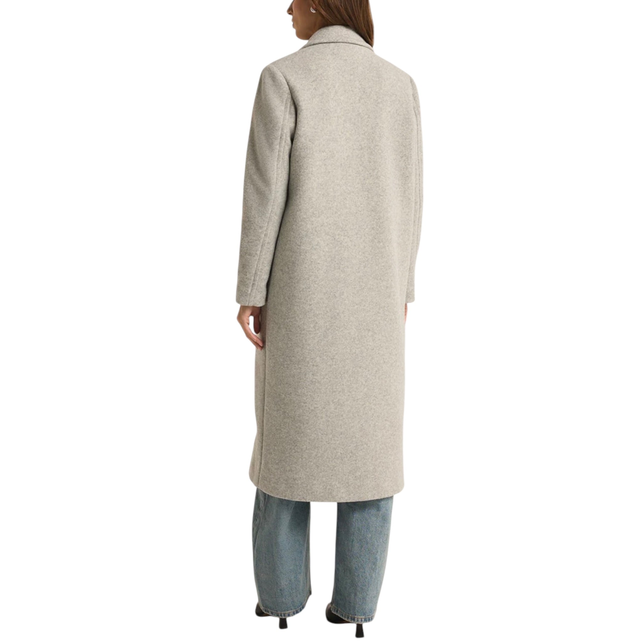 Z Supply Conway Plush Coat - Heather Grey