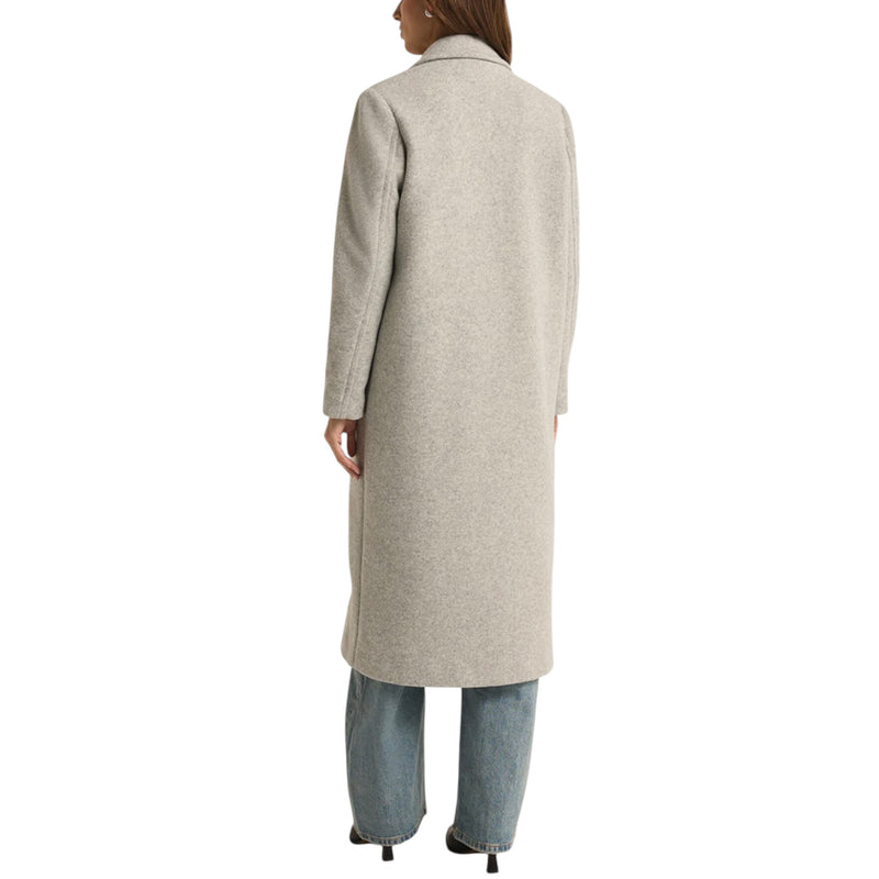 Z Supply Conway Plush Coat - Heather Grey