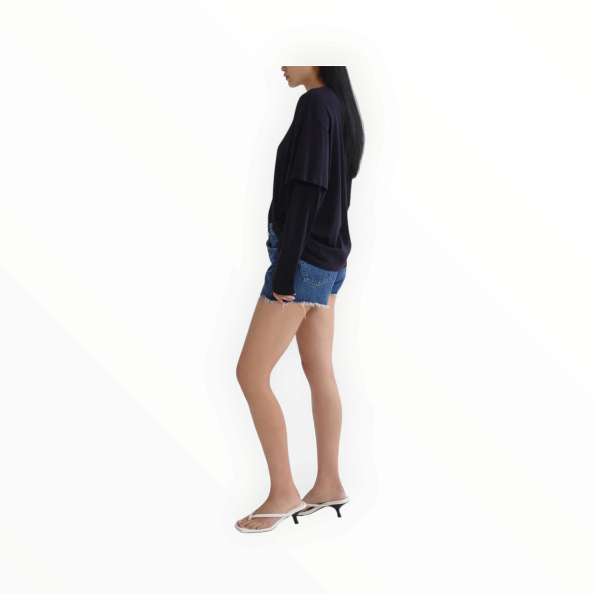 AGOLDE Parker Vintage Cut Off Short - Chapter