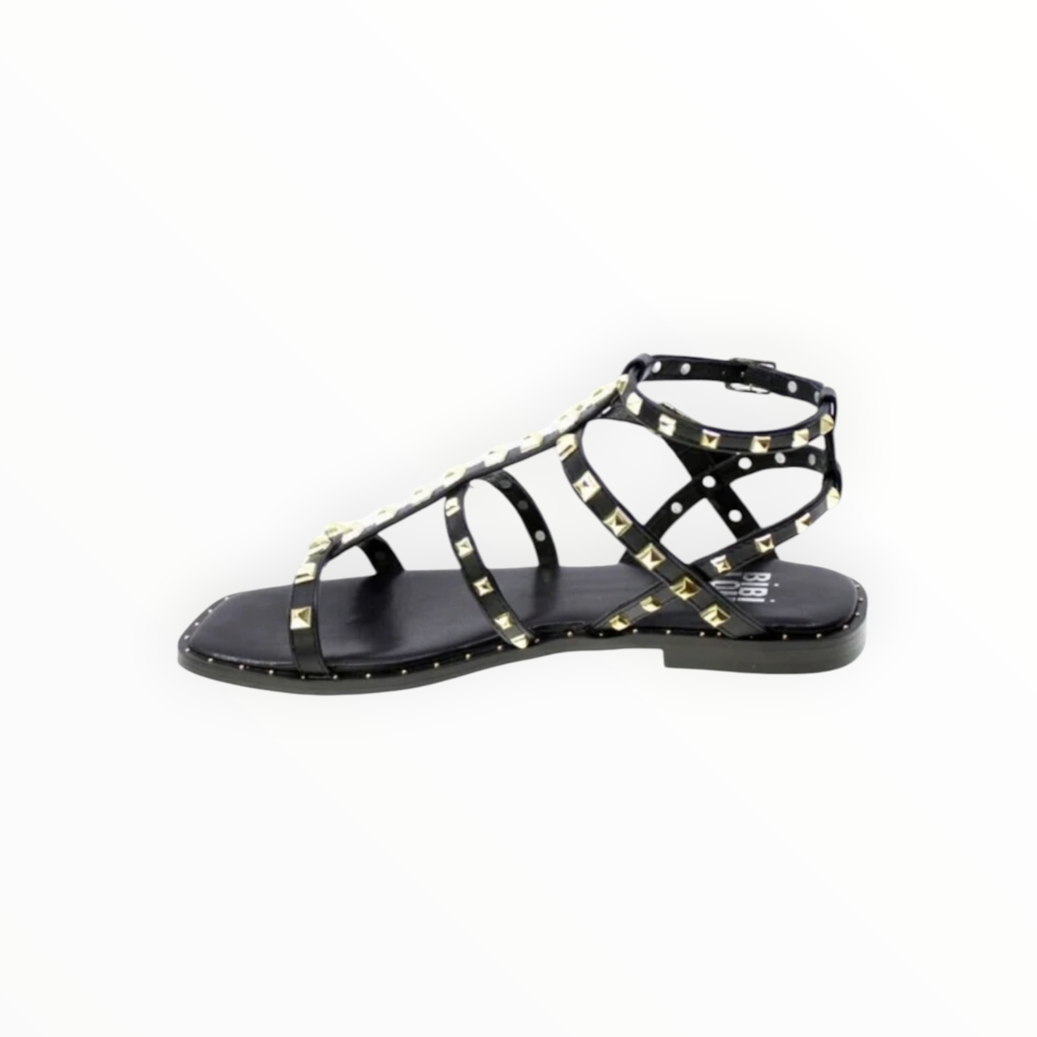 Bibi Lou Yuriko Studded Sandal - Black