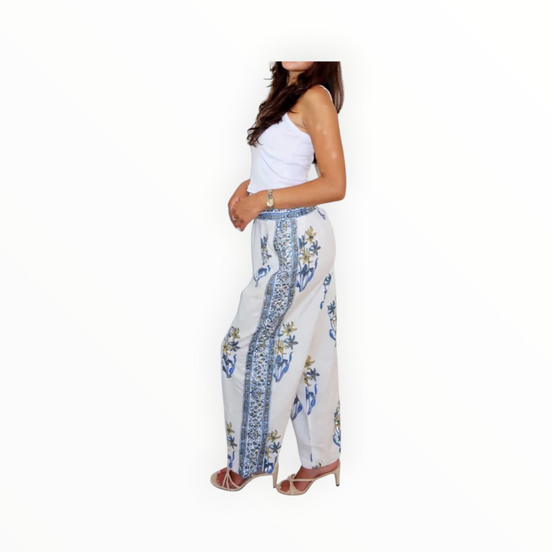 NIBI MTK Debbie Beach Pant - Blue Lily