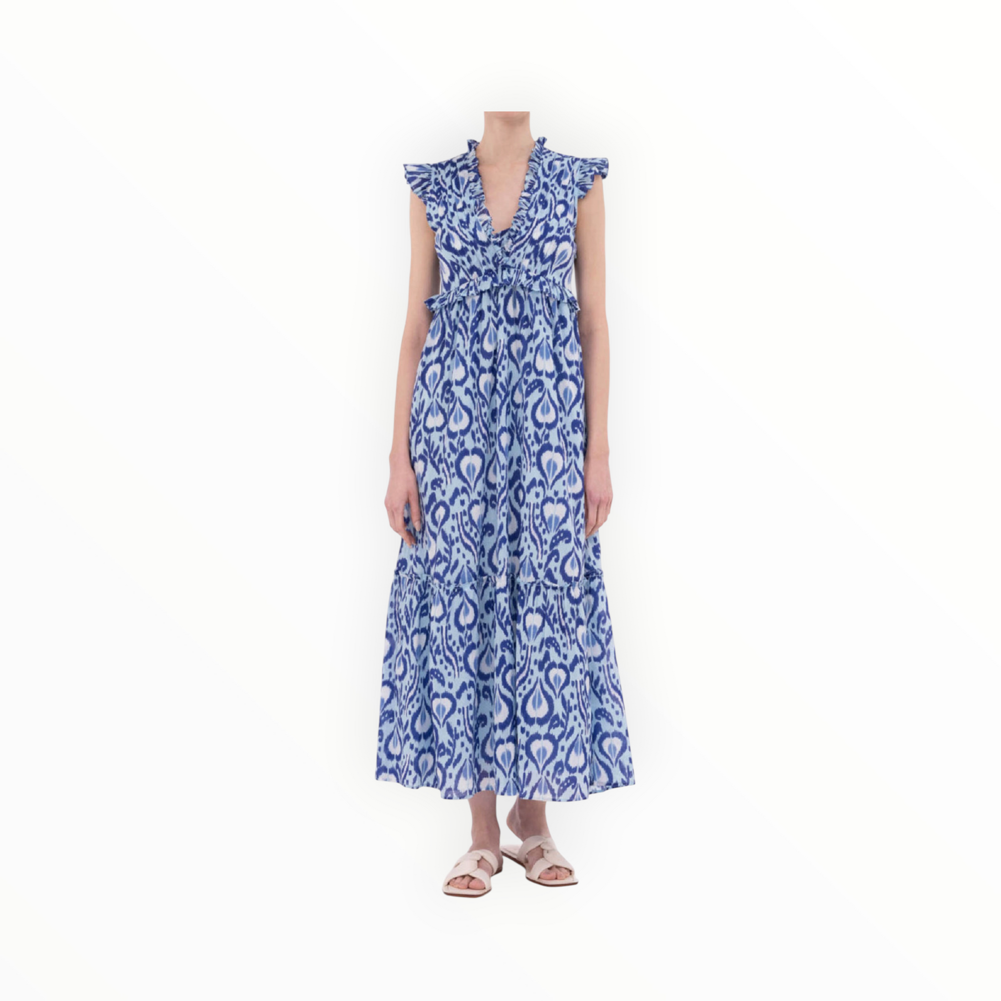Banjanan Constance Dress - Bosphorus
