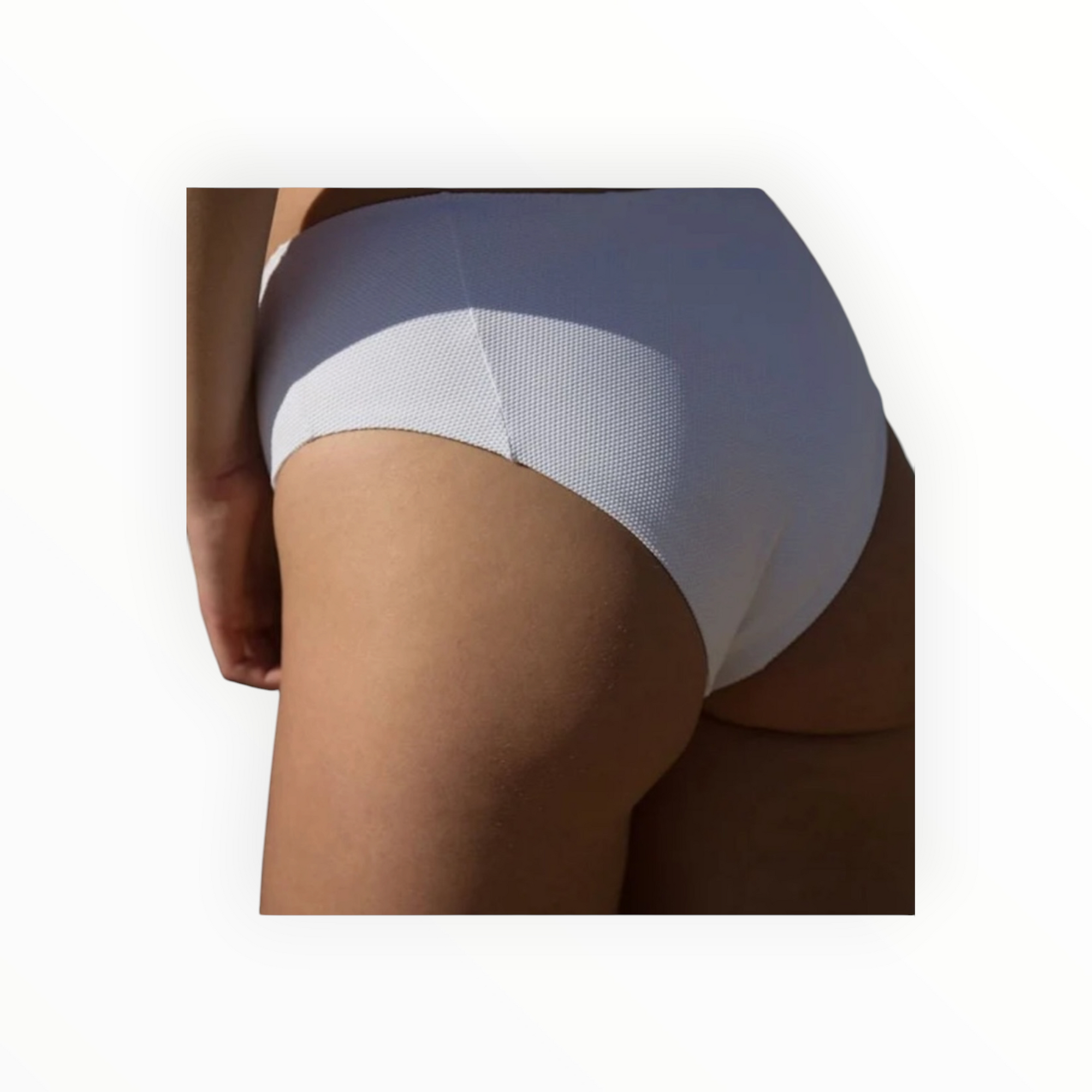 Laya Swim Asylum Brief - White Pike