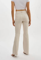 Lamarque Kaida Faux Leather Pants - Ivory