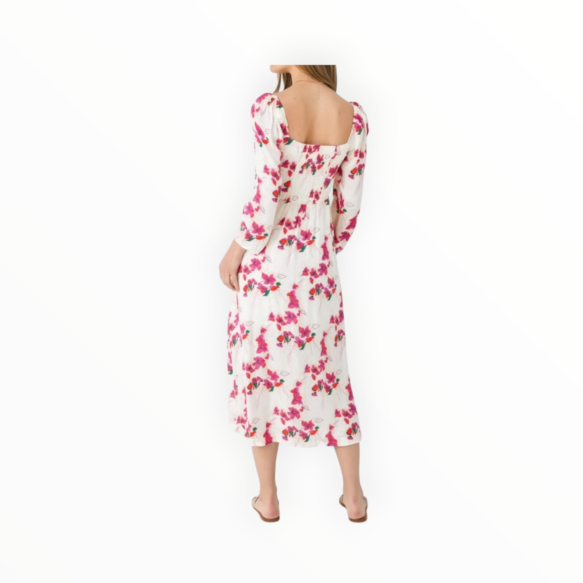 ba&sh Elonor Dress - Ecru