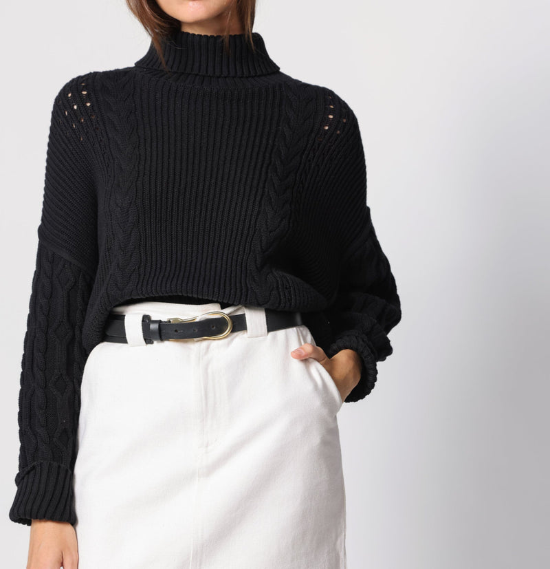 Cleobella Serah Sweater - Black