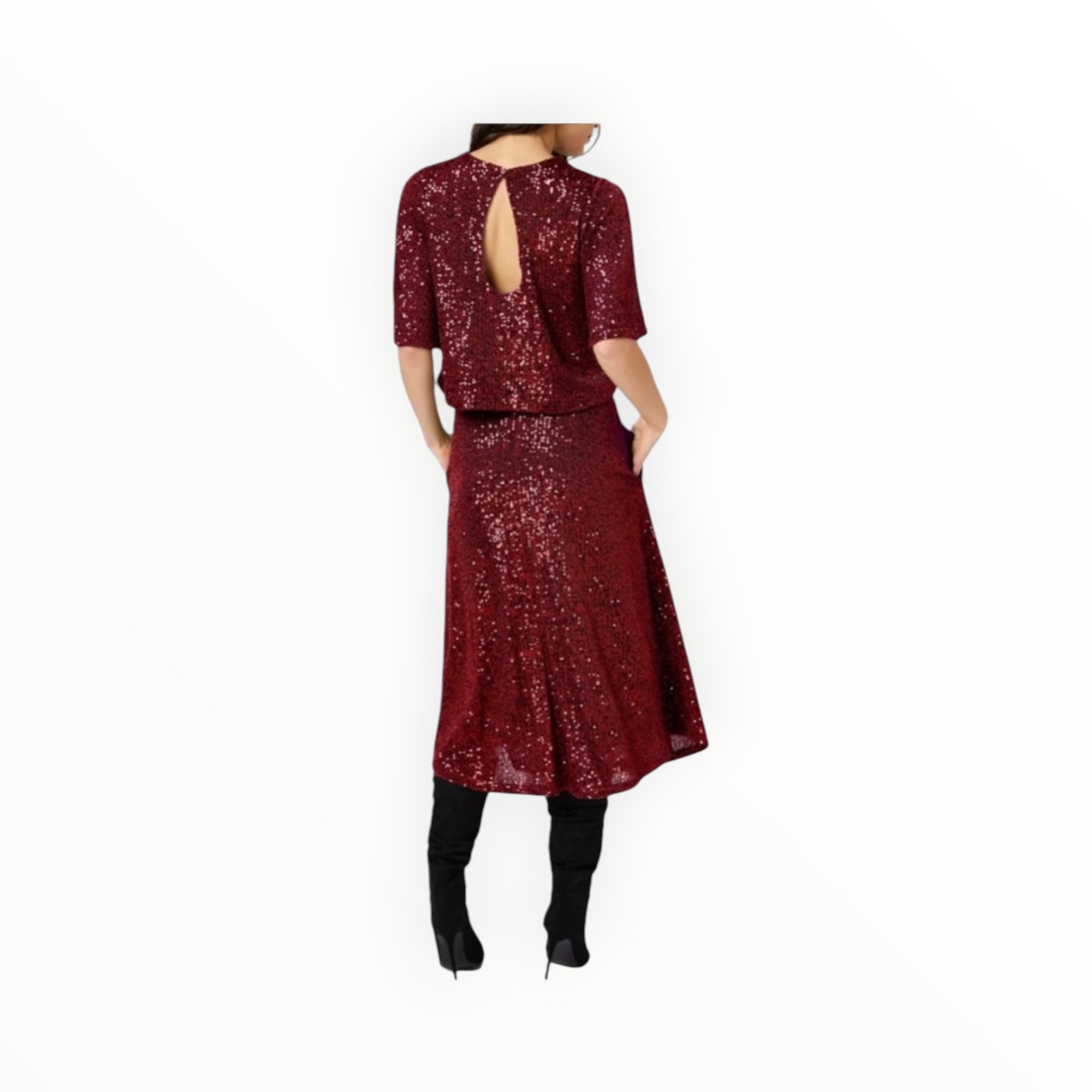 Traffic People Crimson & Clover Top - Wine