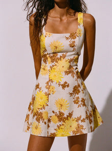 Faithful the Brand Felice Mini Dress - Midsummer Floral