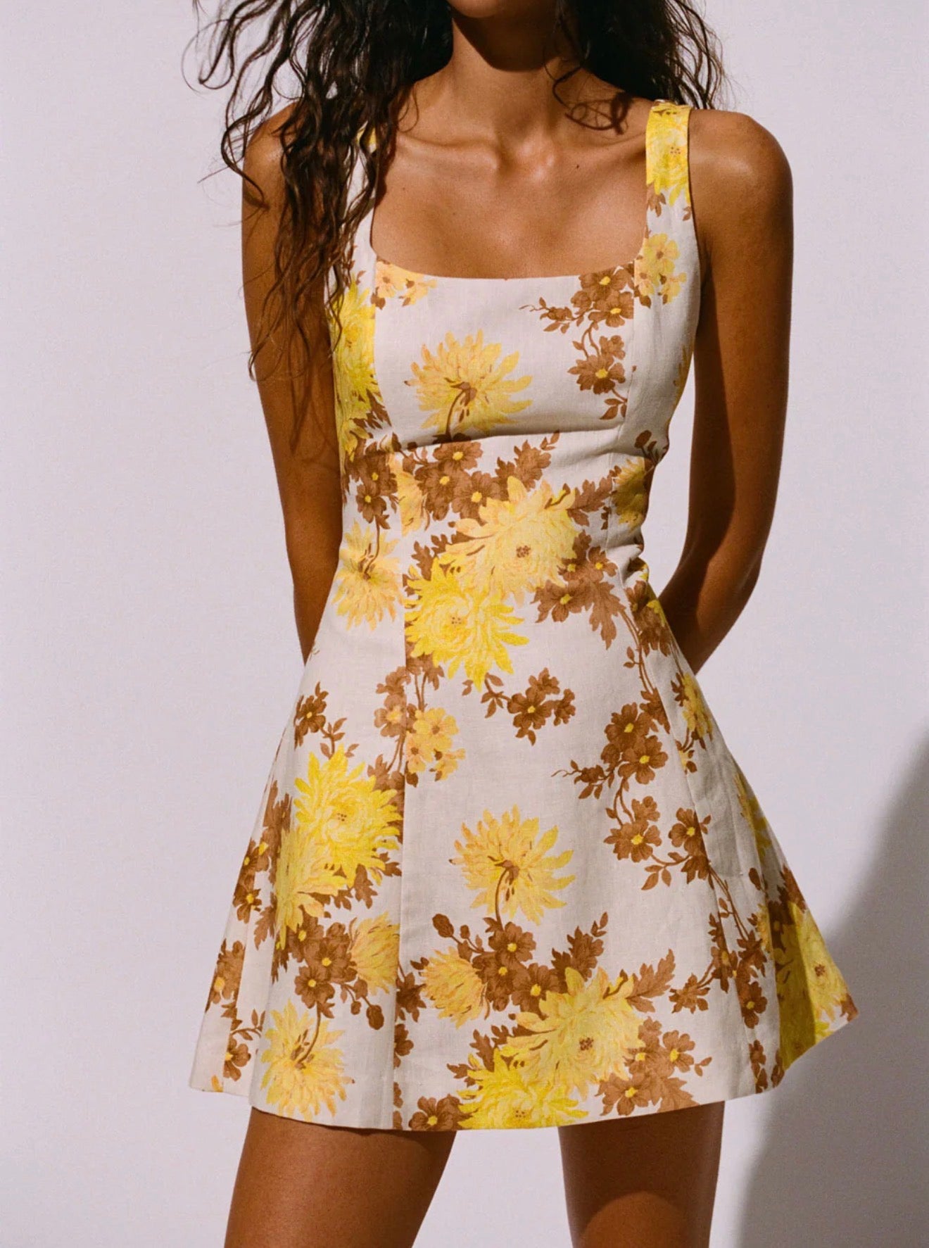 Faithful the Brand Felice Mini Dress - Midsummer Floral