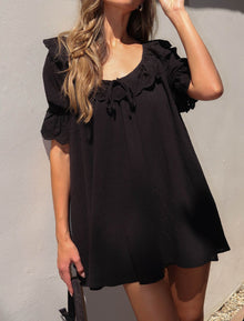 Show Me Your Mumu Toulouse Dress - Black Voile