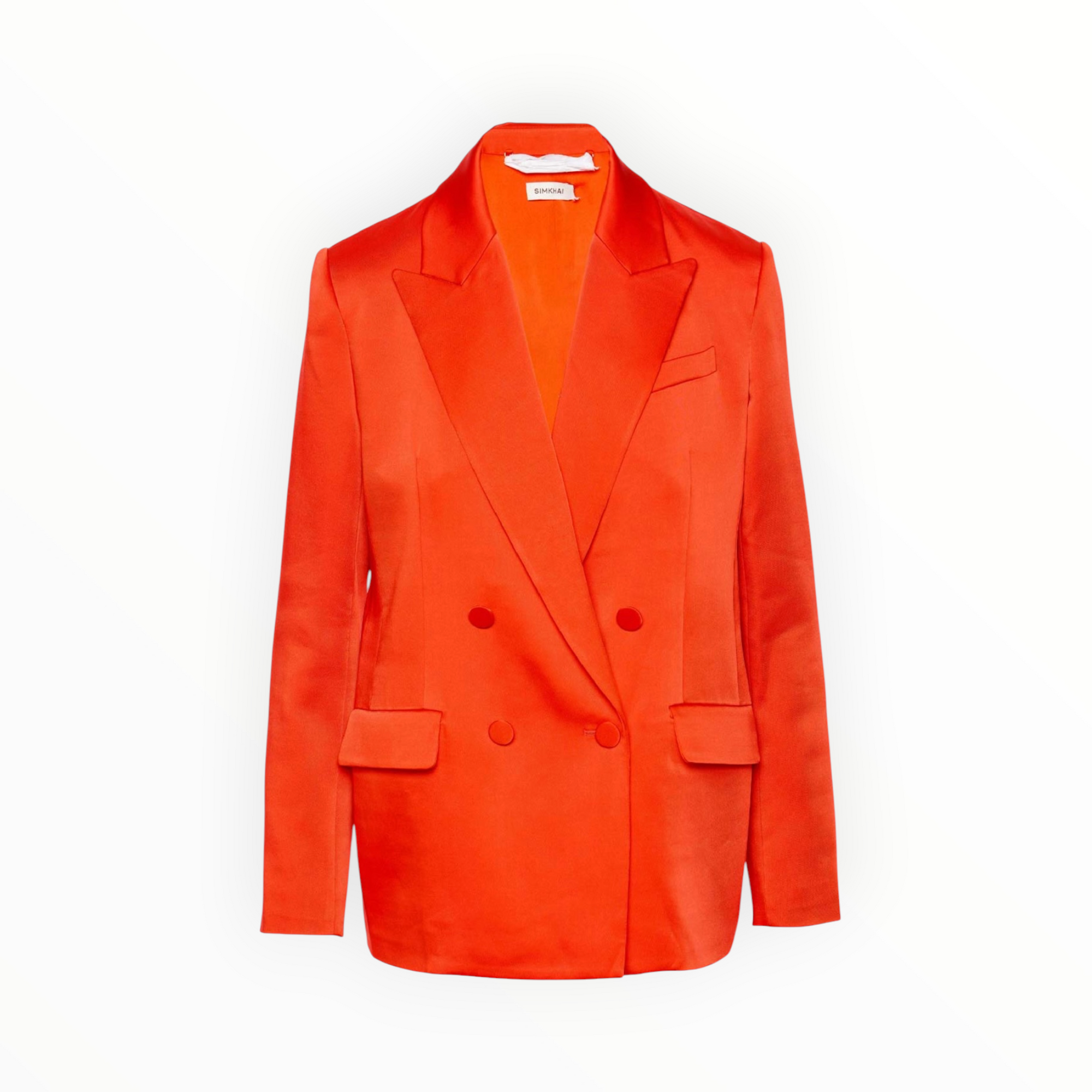 Jonathan Simkhai Flame Norah Blazer - Flame