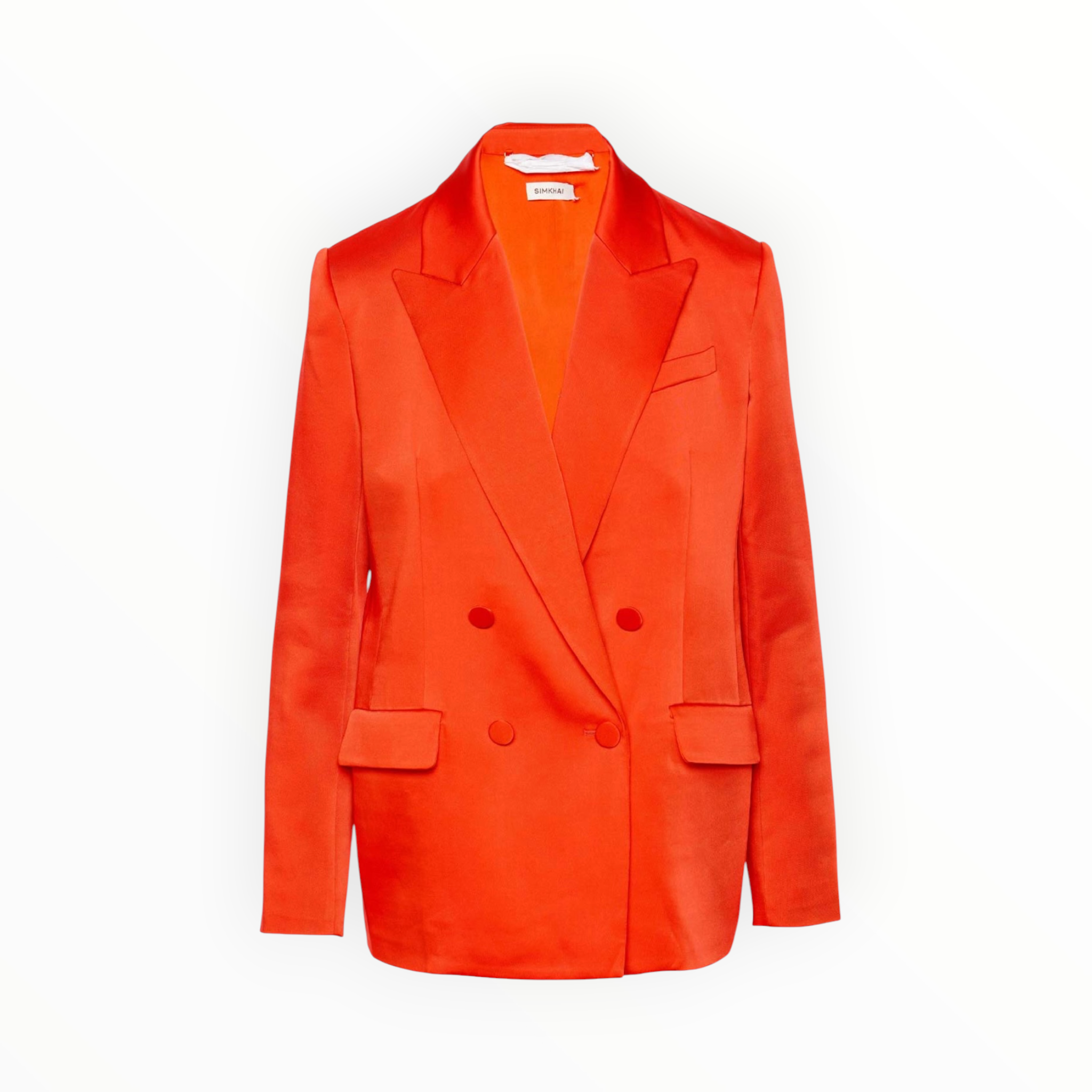 Jonathan Simkhai Flame Norah Blazer - Flame