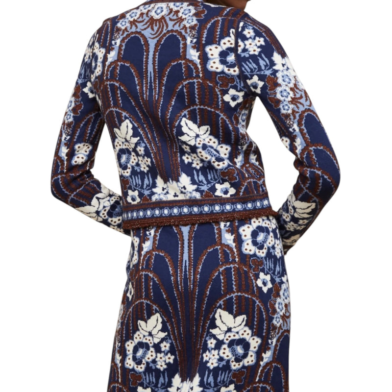 Cara Cara Livi Knit Jacket - Fontaine Navy