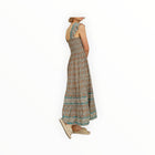 M.A.B.E Jaci Print Maxi Dress - Multi