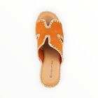 Chocolate Blu Jaxx - Orange Suede