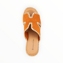 Chocolate Blu Jaxx - Orange Suede