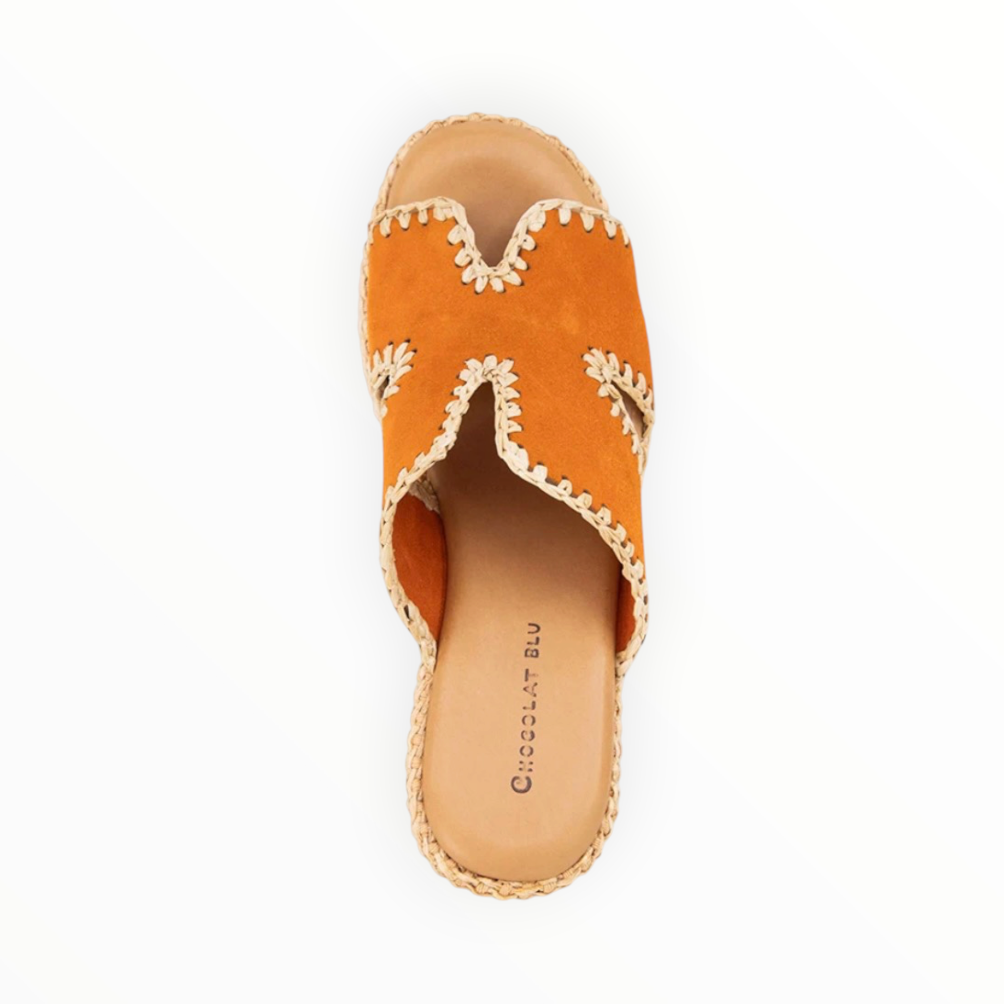Chocolate Blu Jaxx - Orange Suede