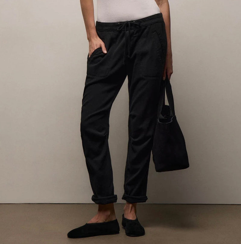 James Perse Soft Drape Pant - Black