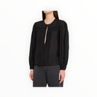 Re/Done Tate Blouse - Black