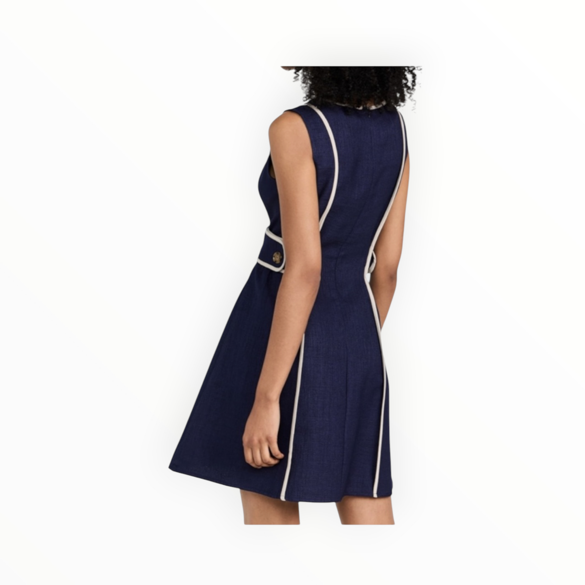 Shoshanna Samara Dress - Navy