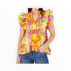 Alivia The Tina Top - Colorblock Multi