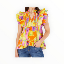 Alivia The Tina Top - Colorblock Multi