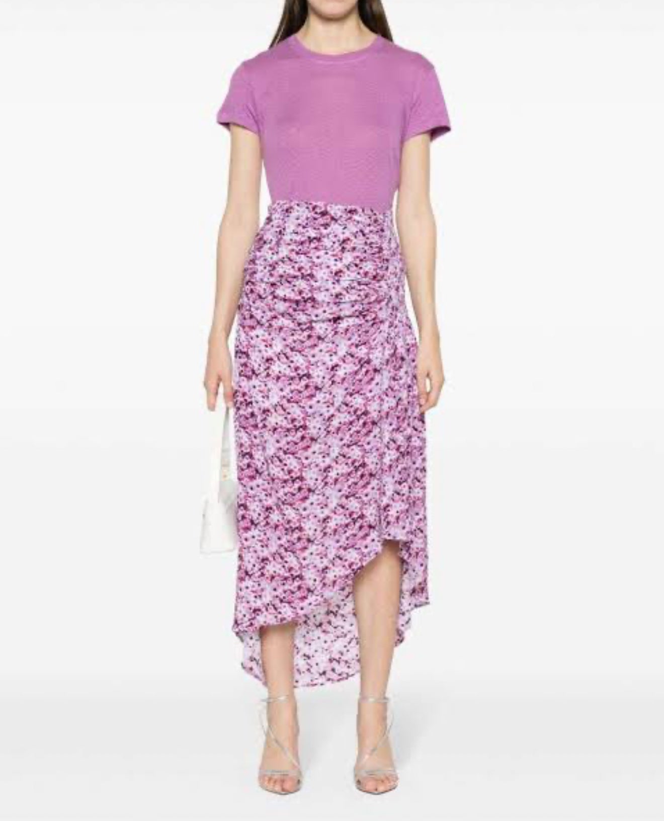 IRO Noseti Skirt - Multi Pink