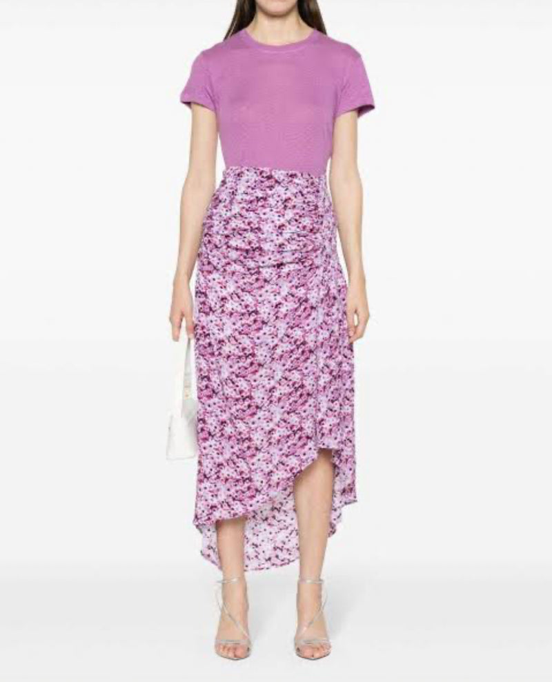 IRO Noseti Skirt - Multi Pink
