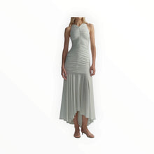 A.L.C. Ayla Ruched Knit Midi Dress - Pale Mint