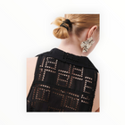 Beatrice .b Broderie Anglaise "Monogram" Chemisier Dress - Black