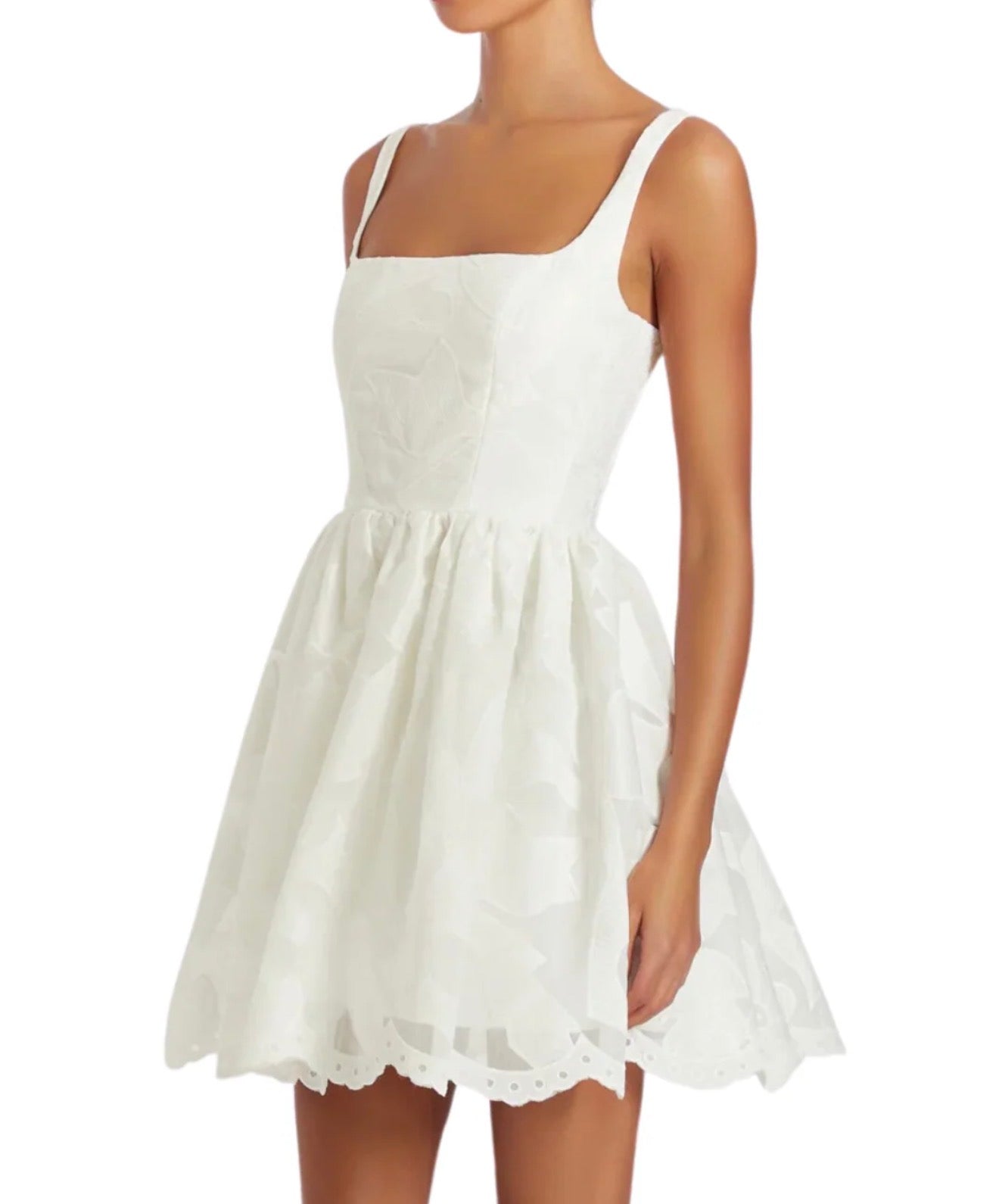 Amanda Uprichard Gracelyn Dress - White