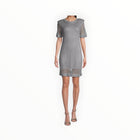 Milly Sinclair Metallic Crochet Dress
