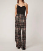 Gilner Farrar Milena Pant - Black Plaid