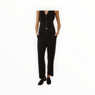 Bella Dahl Saige Open Hem Wide Leg Pant - Dark Graphite
