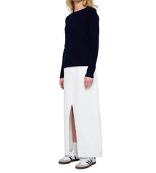 Brodie Cashmere Katie Sweater - Navy