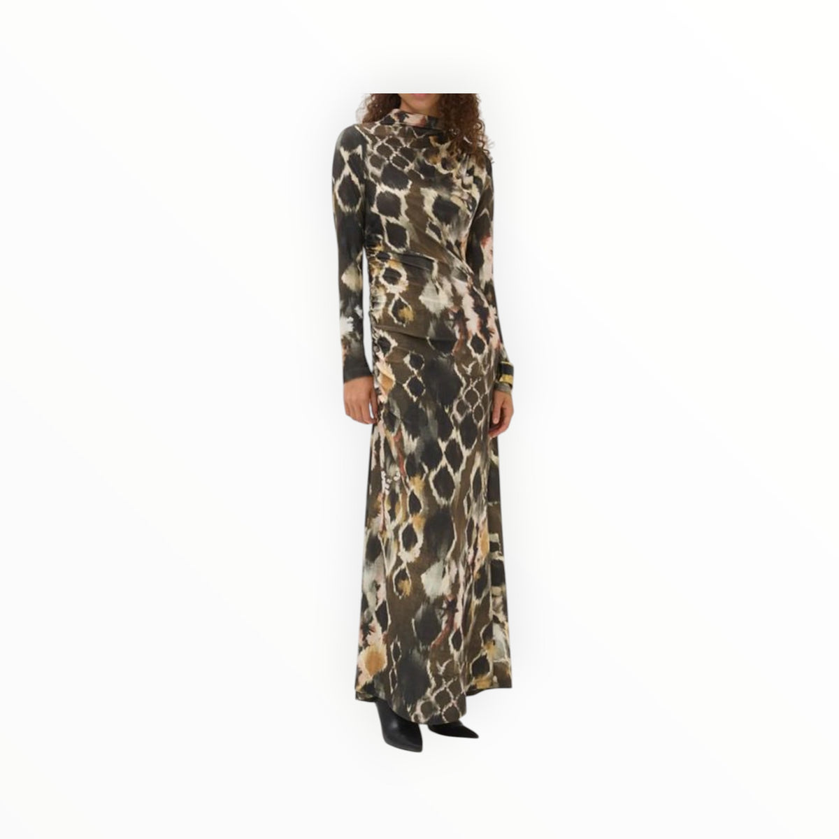 Maria Cher Fleetwood Curtis Long Dress - Brown