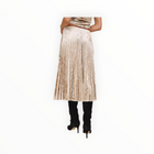 Bella Dahl Clean Waist Pleated Skirt - Mocha Softee