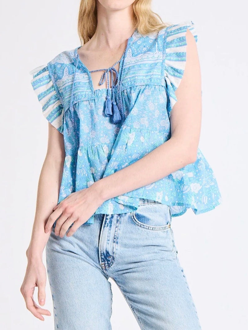 MILLE Chelsea Top - Charleston Floral