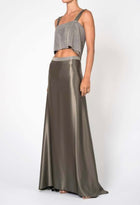 NONchalant Gemma Maxi Skirt - Moss