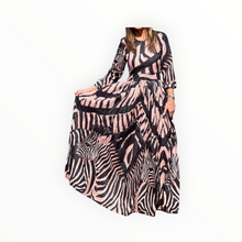 Connor & Blake Joy Dress - Crazy Zebra Pink