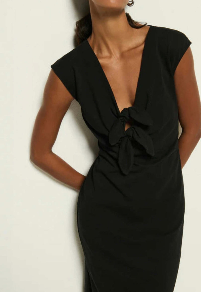 Nation Ltd Kalee Dress - Jet Black