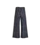 SZ Blockprints Maggi Disco Pants - Deep Blue/Gold